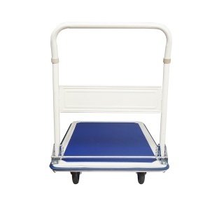 Carucior depozit cu platforma de transport 300Kg 910x610x875mm - Img 3