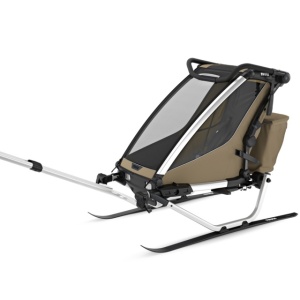 Carucior multisport Thule Chariot Cross 2, Faded Khaki - Img 5