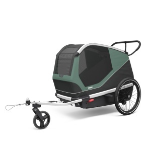 Carucior transport caini Thule Bexey L, Hazy Green - Img 5