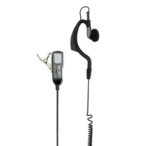 Casca cu microfon Midland MA21-SX cu 1 pin 2.5mm, buton PTT, pentru statii radio