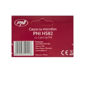 Casca cu microfon PNI HS82 cu 2 pini mufa PNI-K - Img 6