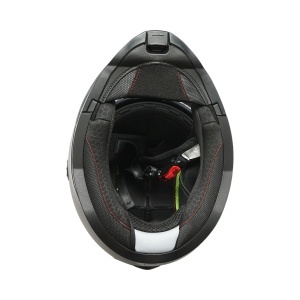 Casca motocross integrala negru mat cu viziera transparenta si ochelari de soare, marimea XL Lion Matt Black Breckner Germany - Img 11