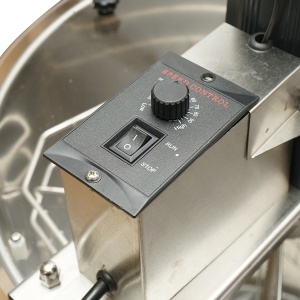 Centrifuga electrica 220V apicola, extractor miere din inox cu 4 rame - Img 6