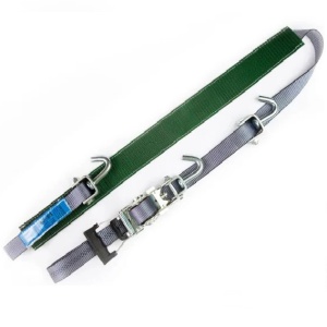 Chinga auto 3.5m - carlige rotative - (banda 3,5 cm)