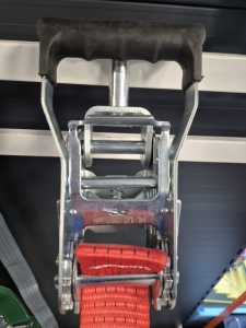 Chinga auto 3.5m - carlige rotative - (banda 5 cm) - Img 6