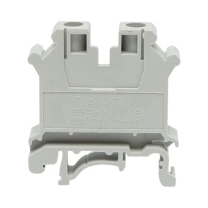 Clema de sir pe sina DIN 10mm² 76A 1000V gri UK10N Longroad