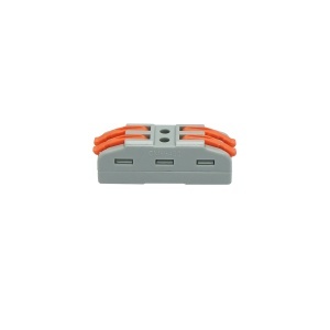 Conector rapid cablu electric 4P, 0.08-4mm, 32A/450V Leader - Img 2