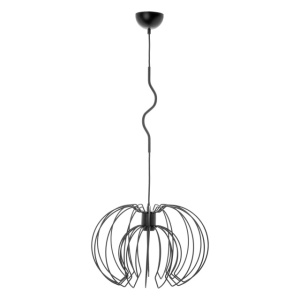 Corp de iluminat suspendat ADVITI BOLA 1P AD-LD-6221BE27, E27, maxim 60W, negru - Img 2