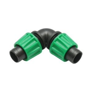 Cot conector tub picurare 16x16mm pentru sisteme de irigatii Breckner Germany