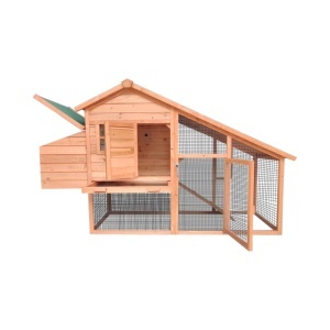 Cotet pentru pasari de curte, din lemn 1900x650x1130mm - Img 1