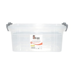 Cutie depozitare 3L cu capac din plastic transparenta 170x255x110mm Breckner Germany
