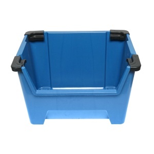 Cutie plastic depozitare 545x345x395mm gri - Img 2