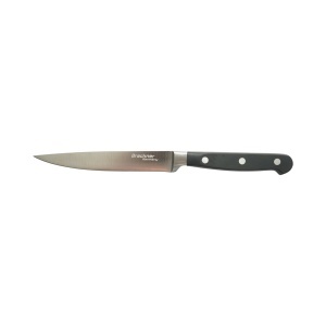 Cutit utilitar profesional 13cm, lama otel 5Cr15MoV, maner ABS negru Breckner Germany