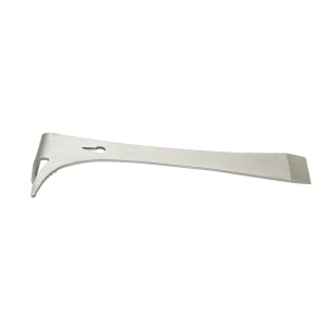 Dalta apicola din inox cu scara tip L 260mm - Img 3
