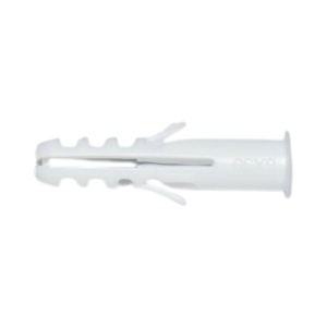 Diblu universal din plastic alb 6x30mm 100 buc/set - Img 3