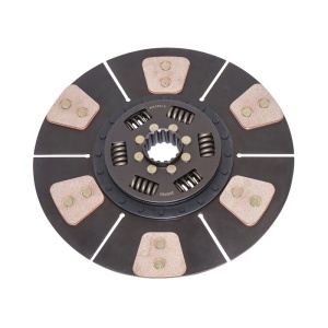 Disc ambreiaj complet cu placute ferodou si arc, 16 caneluri fi 327 D-1010 Breckner Germany