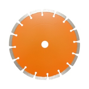 Disc diamantat segmentat 230x22.23mm, segment 10mm pentru caramida, beton, zidarie, boltari, piatra Breckner Germany - Img 2