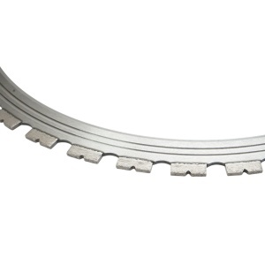Disc inelar diamantat segmentat 600mm, 37 dinti, rola antrenare pentru masina de taiat beton Breckner Germany - Img 3