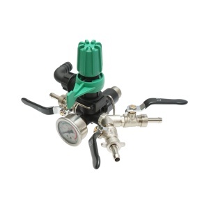 Distribuitor cu 3 cai pentru erbicidator, manometru cu glicerina 1000 PSI - Img 2