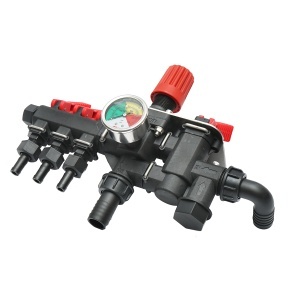 Distribuitor erbicidator cu 3 cai si cu manometru - Img 4