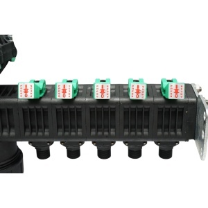 Distribuitor erbicidator cu 5 cai, filtru si manometru cu glicerina 25 bar - Img 5