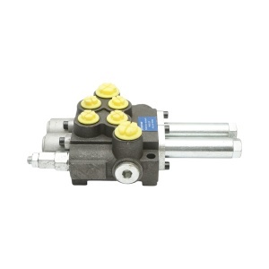 Distribuitor hidraulic 40L/min 300 bar P40 pentru cablu joystick cu 2 circuite Breckner Germany - Img 8