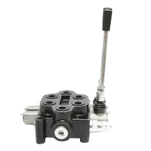 Distribuitor hidraulic cu 2 manete 150 Bar, debit 80L/min M22x1.5mm pentru Tractor Forestier si Graifer - Img 2