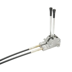 Distribuitor hidraulic cu 2 manete, lungime cablu 2m, presiune 250 bar, debit 80L/min Breckner Germany - Img 6