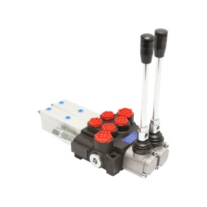 Distribuitor hidraulic P40 pneumatic cu 2 cai Breckner Germany - Img 3