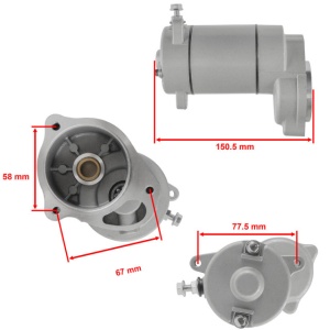 Electromotor Atv Polaris 250-400cc - Img 4