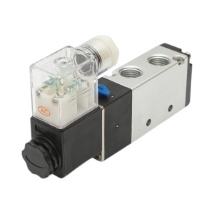 Electrovalva pneumatica 2 circuite 1/4, AC220V IP65 - Img 3