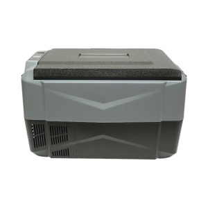 Frigider auto 35L cu compresor 12V-24V-220V, 60W, afisaj LCD, zona dubla de racire, USB 630x390x390mm - Img 6