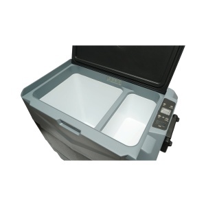 Frigider auto 55L cu compresor 12V-24V-220V, 60W, afisaj LCD, zona dubla de racire, USB 630x390x590mm - Img 10