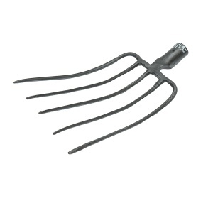 Furca metal Elvetiana cu 5 coarne (fara maner) - Img 4