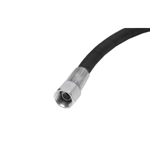 Furtun presiune 2SN DN10 sertizat cu capete fixate hidraulic L=2000mm M20 - Img 3