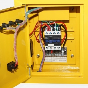 Generator electric cu ATS 7kW, 220V, motor pe benzina 18CP, pornire electrica/manuala Breckner Germany - Img 8