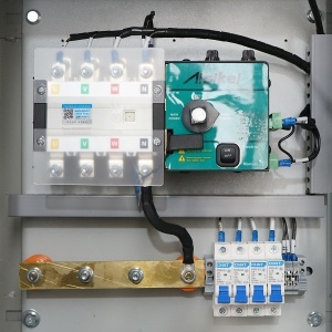 Generator electric trifazat 55KVA, 230/400V cu motor diesel Ricardo N4105ZDS-56KW si ATS 100A - Img 12