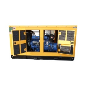 Generator electric trifazat insonorizat 200KVA, 230/400V, motor diesel Ricardo 176kW R6110ZLD Breckner Germany - Img 3