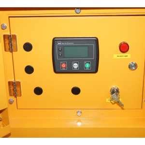 Generator electric trifazat insonorizat 27.5KVA, 230/400V, motor diesel Ricardo 30kW ZH4100D Breckner Germany - Img 9