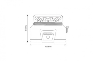 Girofar 12/24V Led , cu acumulator - Img 2