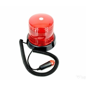 Girofar rosu stroboscopic 12V / 24V rosu LED