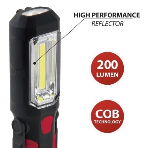 HUNTER: Lanterna LED reincarcabila 5W cu functie de zoom - Img 2