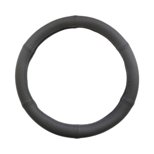 Husa volan piele naturala perforata , 37-39 cm