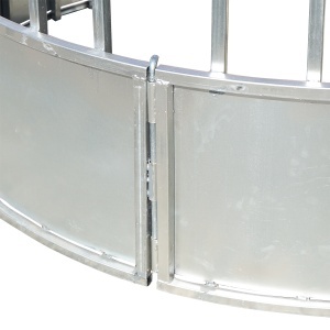 Iesle hranire animale rotunda pentru baloti fan cu 15 locuri D=1.9m - Img 2