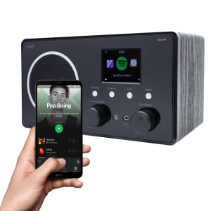 Internet radio DAB si FM PNI RD290 prin Wi-Fi, analog FM, Spotify Connect, APP Air Music Control, DLNA si UPnP, Dual Alarm, AUX-in 3.5, Line-out 3.5, ecran color 2.4 inch - Img 8