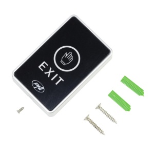 Intrerupator de acces PNI PB104, cu touch, montaj aplicat, NO/NC/COM, 12V/24V DC, LED stare, metalic, 5 fire - Img 8