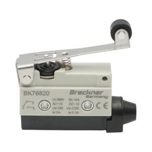 Intrerupator de limita cu parghie si rola 380V AC/250V DC Breckner Germany