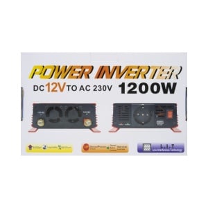 Invertor de tensiune PNI L1200W alimentare 12V iesire 230V - Img 6