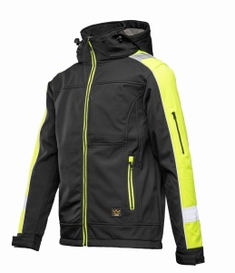 Jacheta Softshell Rival Seven Kings Negru/Galben - Img 3