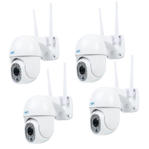 Kit 4bucati Camera supraveghere video wireless PNI IP440 WiFi PTZ, 4MP, zoom digital, slot micro SD, stand-alone, alarma detectie miscare, urmarire miscare - Img 2